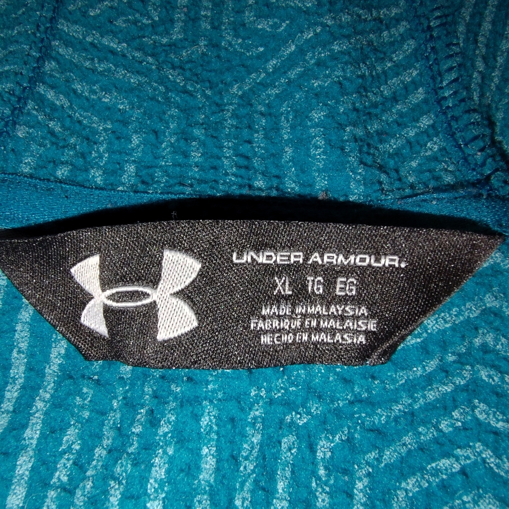 NWOT Under Armour Teal Hoodie - Picture 3 of 7